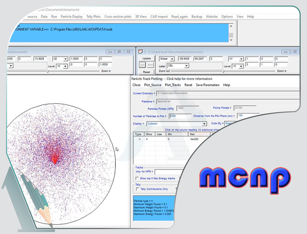 کلیپ های آموزشی مشابه با تعریف چندین چشمه دانه ای seed source براکی تراپی در MCNP با استفاده از شبکه Lattice در فایل ورودی MCNP‬‬‬‬‬‬